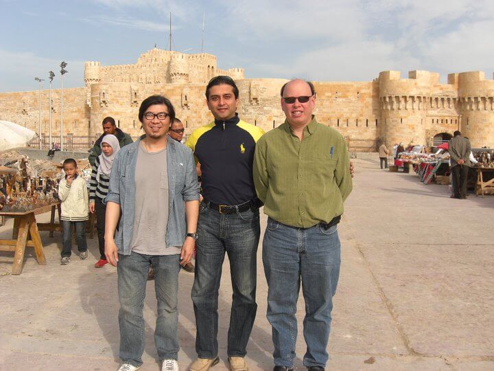 Prof Donald Tan from Singapore (left), Prof Roberto Pineada from Havard University, Boston (Right) and our very own Prof Arun Gulani from Jacksonville, Florida.