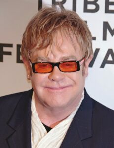 Photo of Elton John. Dr. Gulani of Gulani Vision Institute in Jacksonville, FL, weighing in on potential corneal scarring concerns and how you can get treated for corneal scars.