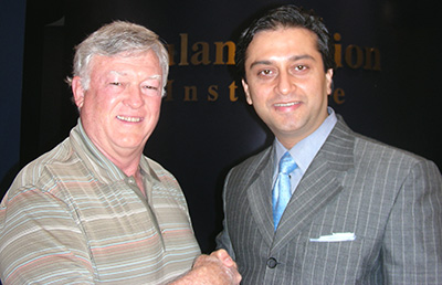 Dr. Gulani With Dr. Zongker